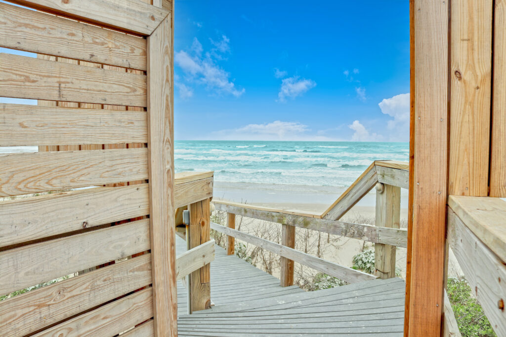 Path to the Beach Near our Port Aransas Condos on the Beach